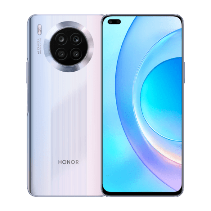 Honor 50 Lite silvery